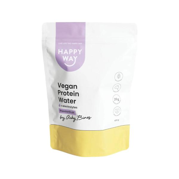 Happy Way Ashy Bines Vegan Protein Water Passionfruit | 420g