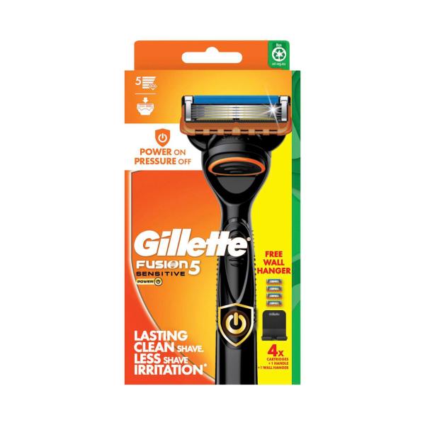Fusion Power Razor Kit With 4 Blades