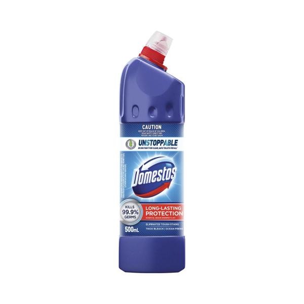 Domestos Toilet Thick Cleaner Bleach Ocean Fresh | 500mL – Coles