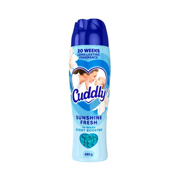 Cuddly In Wash Laundry Scent Booster Beads Sunshine Fresh 480g
