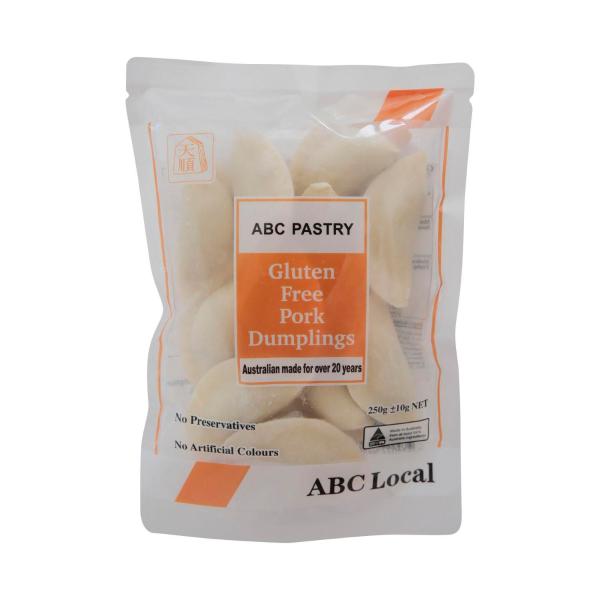 ABC Pastry Gluten Free Pork Dumplings 250g product image