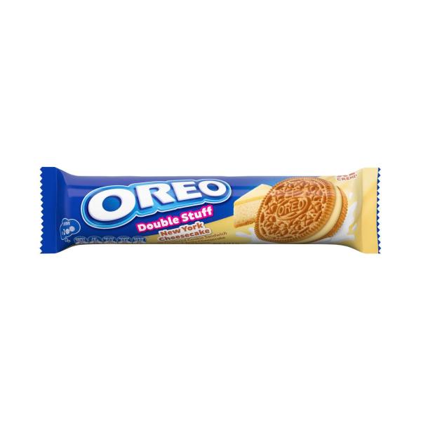 Double Stuff New York Cheesecake Flavoured Cookie Sandwich