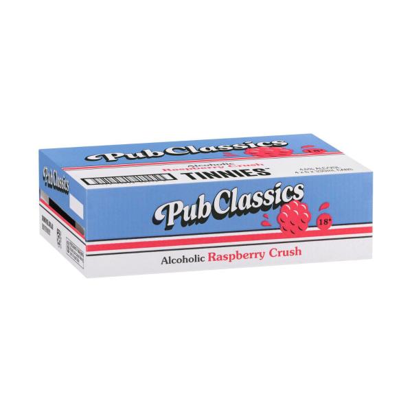 Alcoholic Raspberry Can Buy Tinnies Pub Classics Alcoholic Raspberry Crush Can 330ml 24 Pack ...