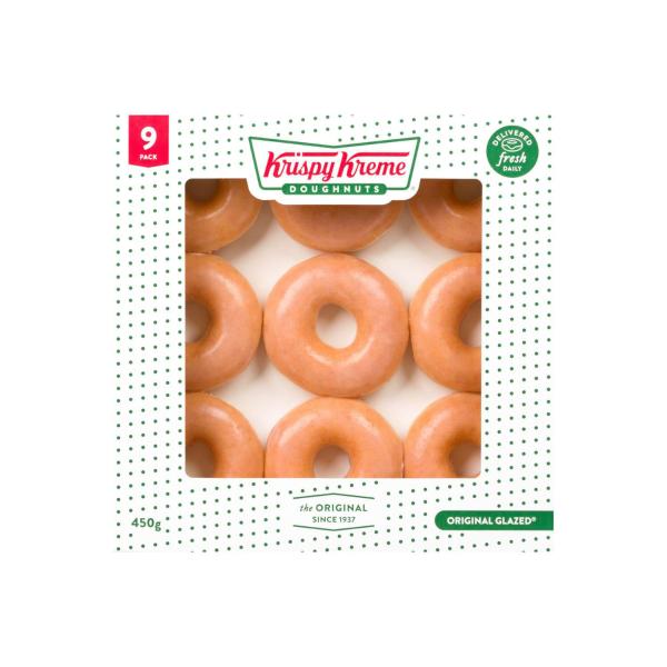 Buy Krispy Kreme Original Glazed 9pk 9PACK | Coles
