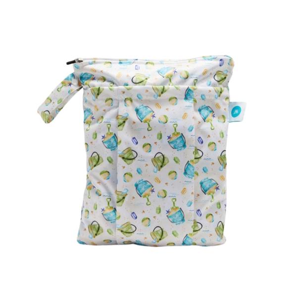 Premium Double Pocket Wetbag Sand Castle