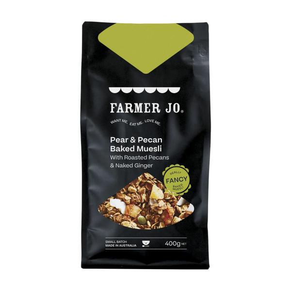 Farmer Jo Pear & Pecan Baked Muesli 400g