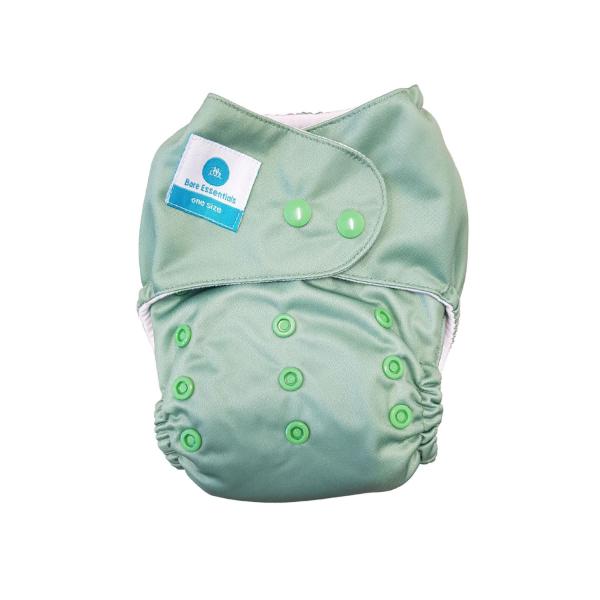 Reusable Cloth Nappy Bare Essentials Forest Osfm