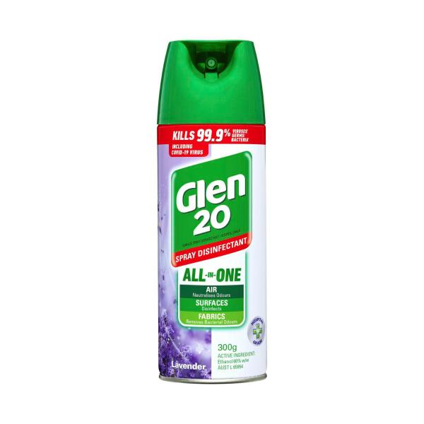 Glen 20 Lavender Air Freshener Spray 300g