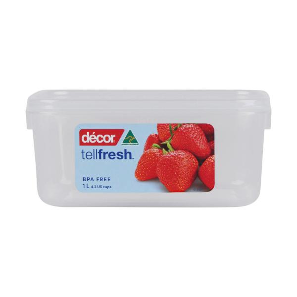 Decor Tellfresh Container Container 1l | 1LITRE – Coles