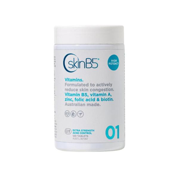 SkinB5 Acne Control Extra Strength Vitamins 120 pack