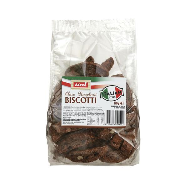 Biscotti Choc Hazelnut Biscuits