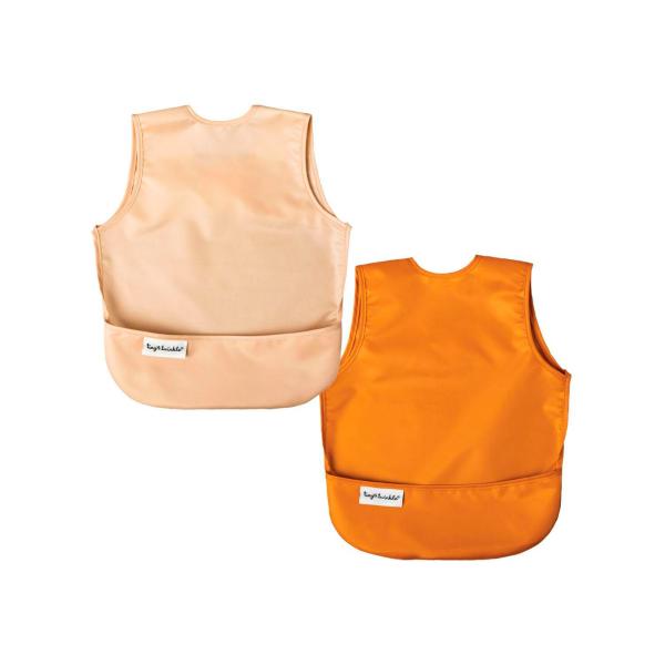 Apron Bib Toddler Sand Cinnamon