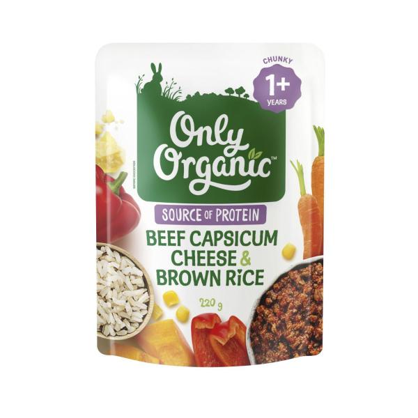 Beef Capsicum- Cheese & Brown Rice