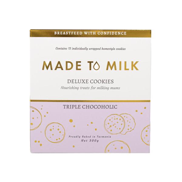 Buy Made To Milk Triple Chocoholic Cookie Box 300g | Coles Buy Made To Milk Triple Chocoholic Cookie Box 300g | Coles