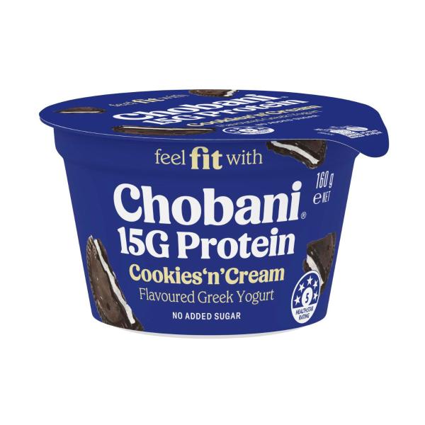 Fit High Protein Greek Yogurt Cookies & Cream