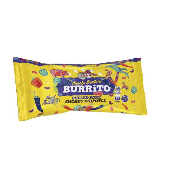 Pulled Pork Smokey Chipolte Burrito