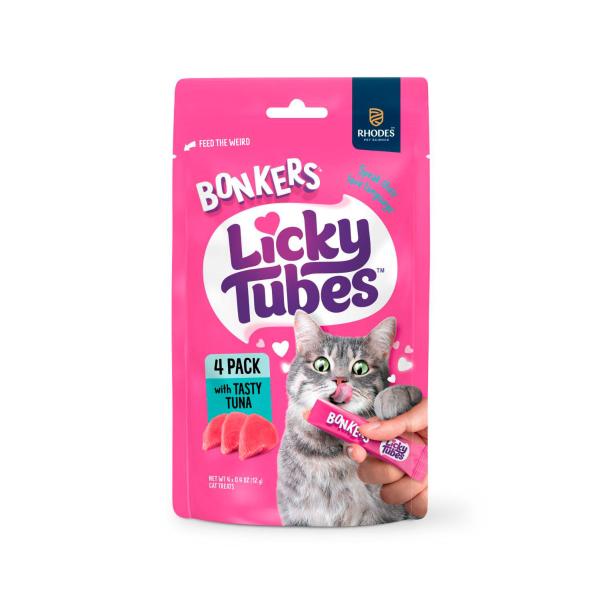Bonkers Cat Treats Tuna 4x12g | 4 Pack – Coles