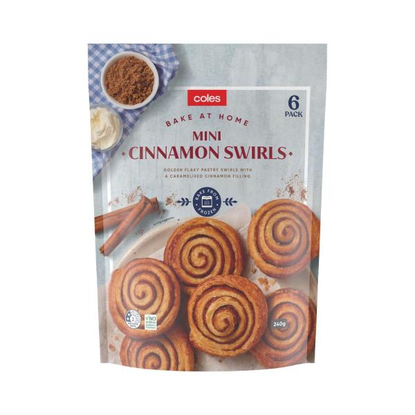 Bake At Home Mini Cinnamon Swirl 6 Pack