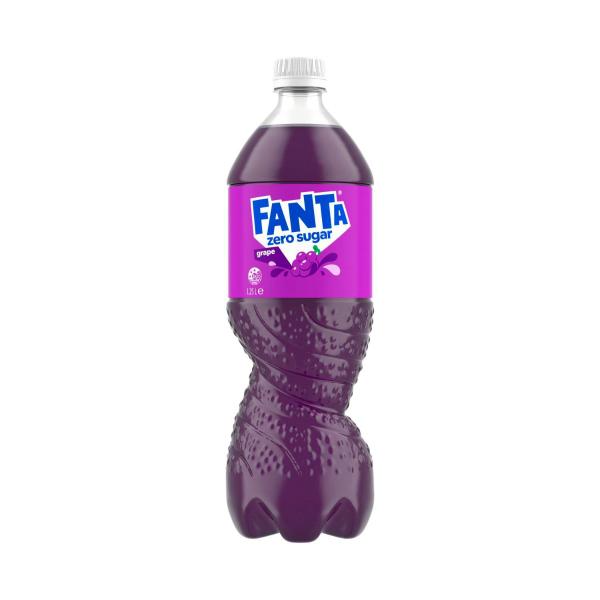Fanta Grape Zero Soft Drink Bottle | 1.25L – Coles