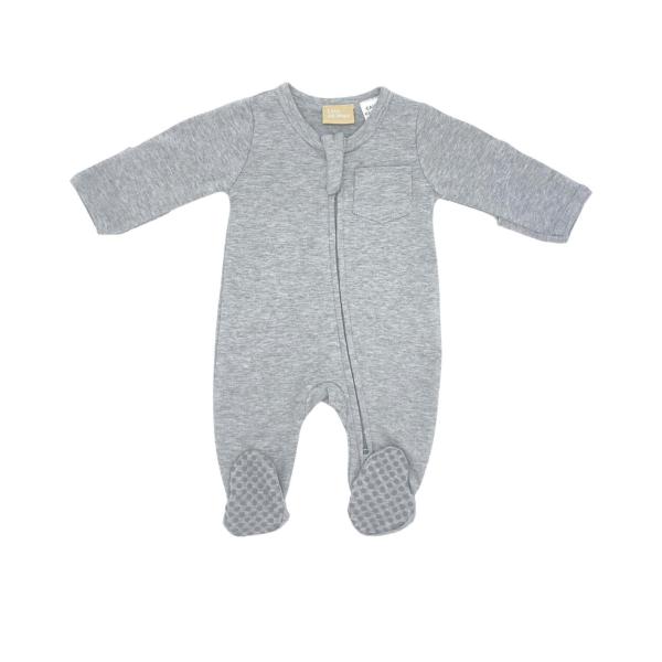 Jersey Romper - Grey Merle - Newborn