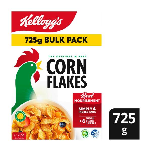 Kellogg's Corn Flakes Breakfast Cereal 725g product image