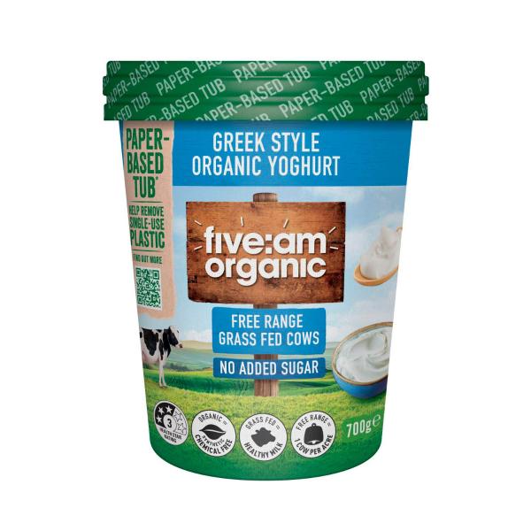 No Added Sugar Organic Yoghurt Greek Style