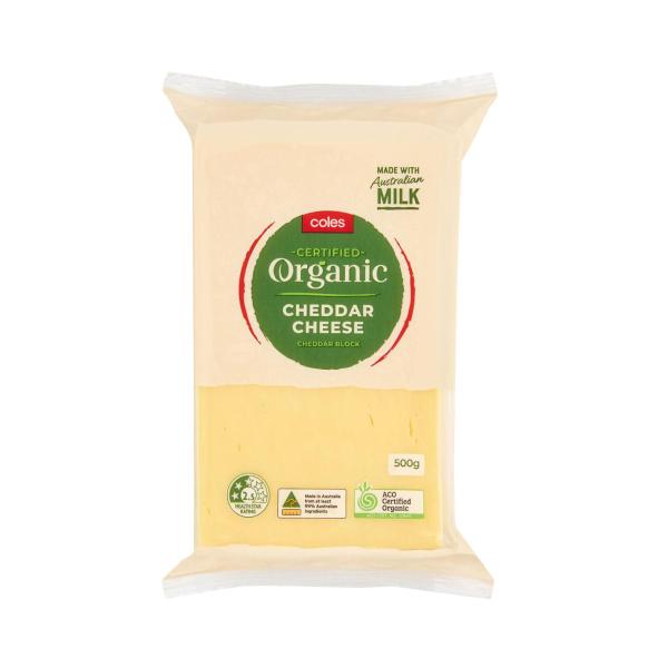 Organic Cheddar Block