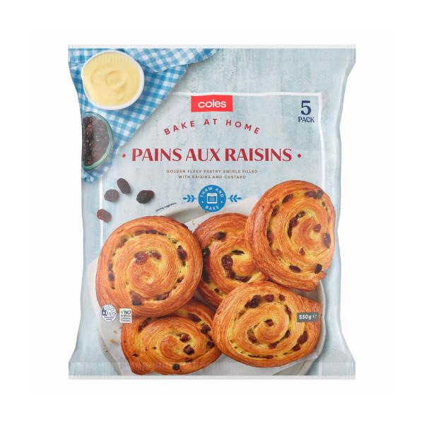 Bake At Home Pains Aux Raisins 5 Pack