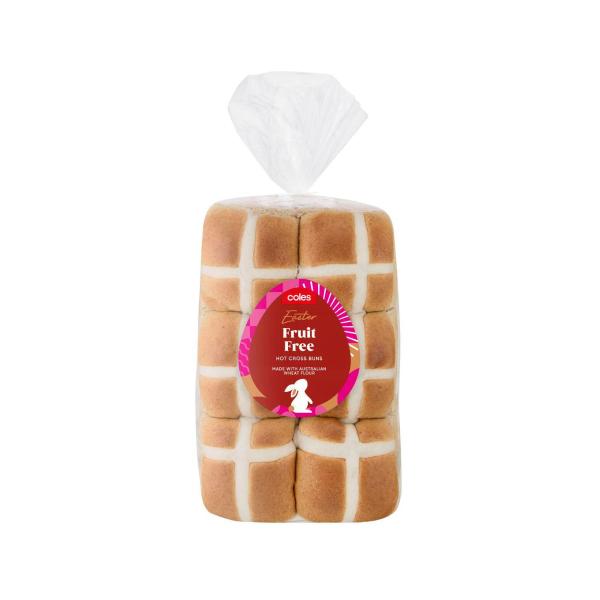 Fruit Free Hot Cross Buns