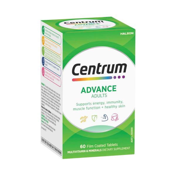 Centrum Advance Daily Multivitamin Supplements | 60 pack