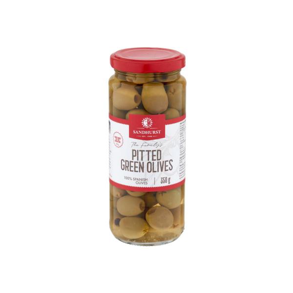 Pitted Green Olives