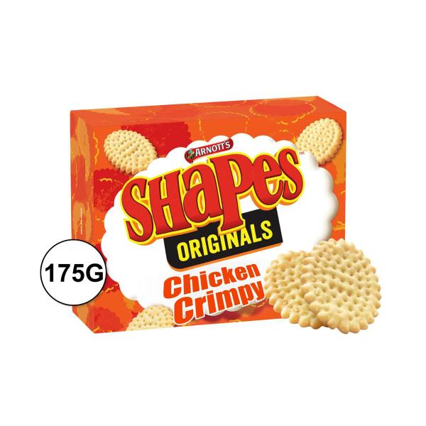 Arnott's Shapes Crimpy Chicken 175g