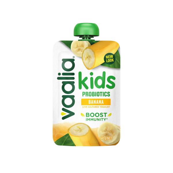 Vaalia Kids Yoghurt Pouch Banana 140g product image