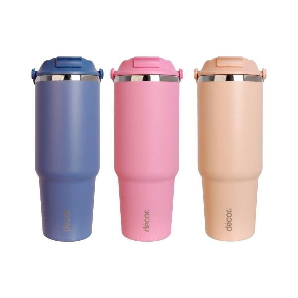 Decor Double Wall 2 In 1 Travel Tumbler | 900mL – Coles