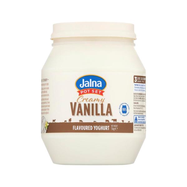 Jalna Pot Set Creamy Vanilla Yoghurt 1kg
