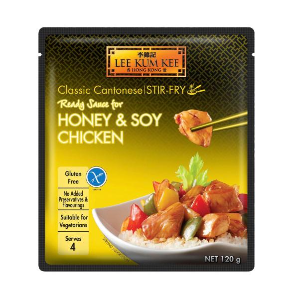 Lee Kum Kee Ready Sauce Honey And Soy Chicken 120g product image