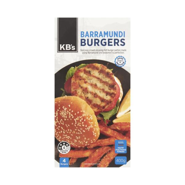 Barramundi Burgers 4 Pack