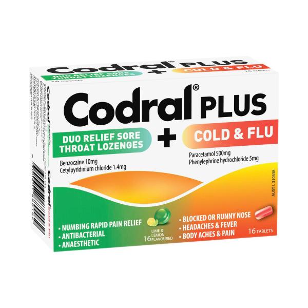Plus Cold & Flu + Lozenge Combo Kit