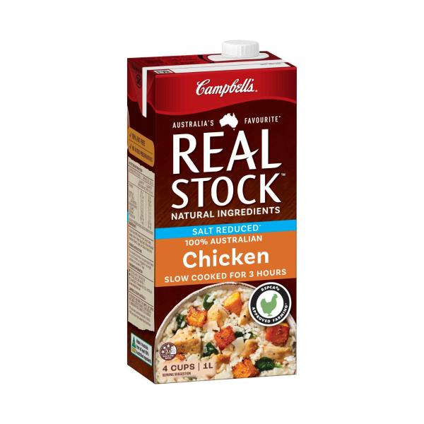 Real Stock Chicken Stock Salt Reduced