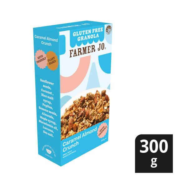 Gluten Free Granola Caramel Almond Crunch