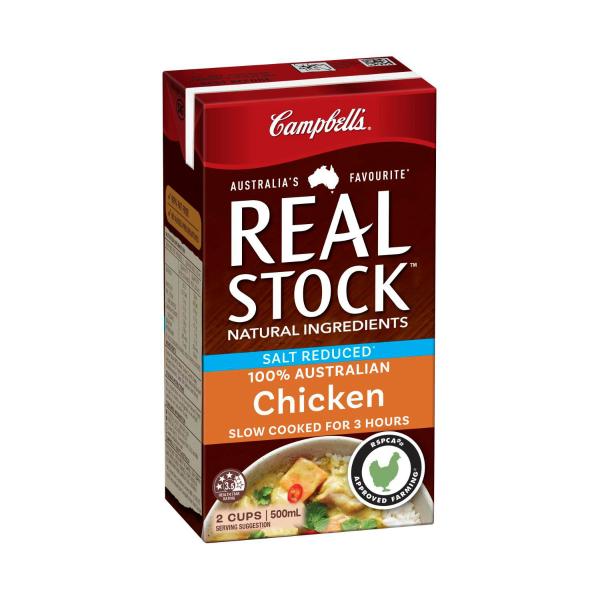 Real Stock Chicken Stock Salt Reduced