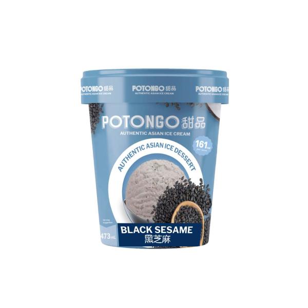 Black Sesame Ice Dessert