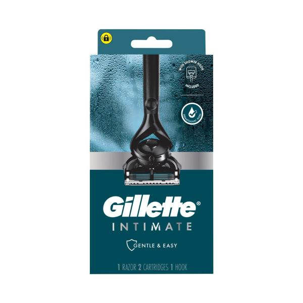 Intimate Razor Kit & 2 Refill Blades With Bonus Shower Hook