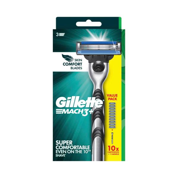 Mach3 Razor Kit With 10 Refill Blades
