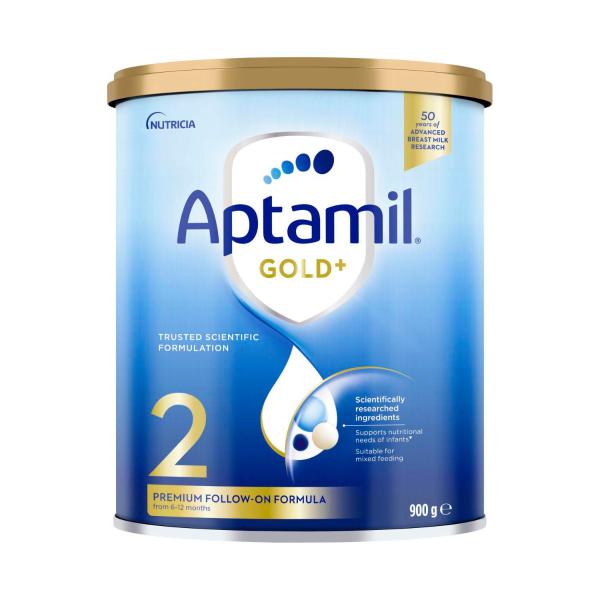 Aptamil Gold+ 2 Baby Follow - On Formula From 6-12 Months 900g product image