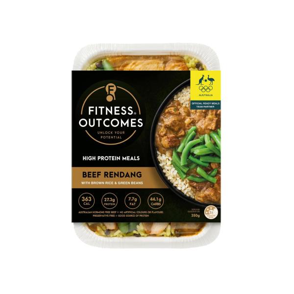 Beef Rendang Brown Rice & Beans