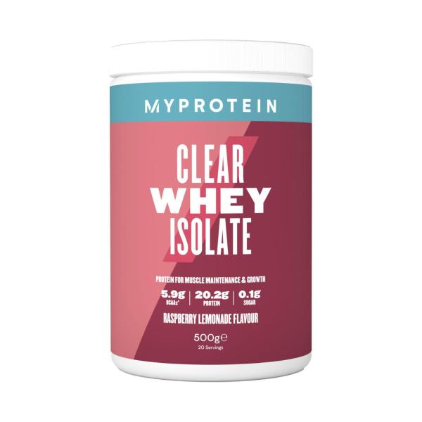 Clear Whey Isolate Raspberry Lemonade 20 Servings