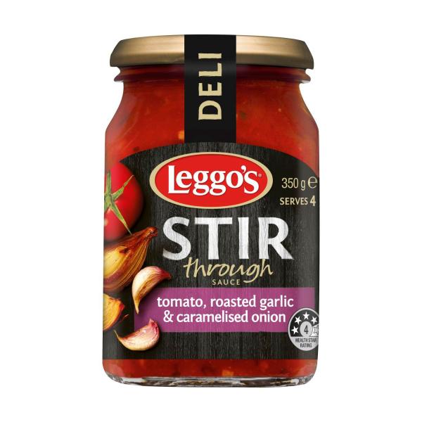 Leggo's Stir Through Sauce Tomato Garlic Onion 350g product image