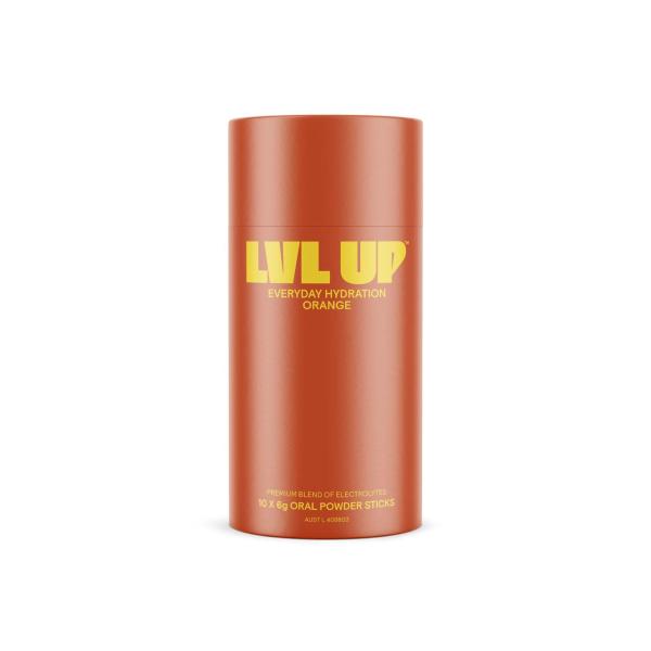 Lvl Up Everday Hydration Orange 10pk | 10PACK – Coles