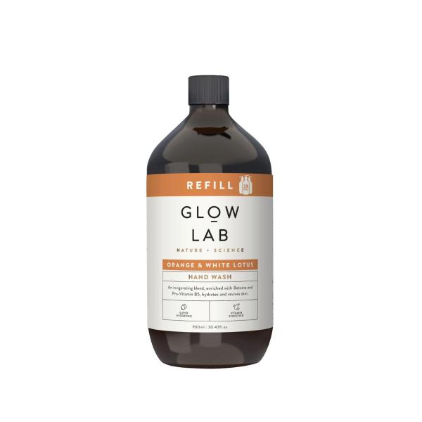 Glow Lab Hand Wash Refill Orange & White Lotus | 900mL – Coles